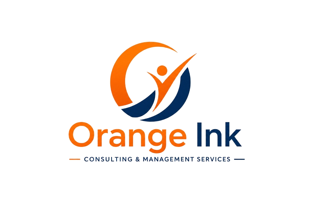 Orange Ink Logo